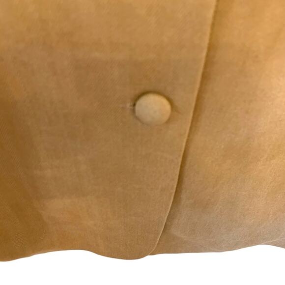 Eileen Fisher Tan Silk Maxi Skirt and Jacket Set - Picture 8 of 16